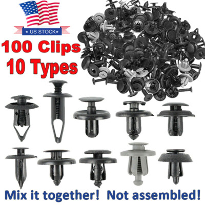Step 2 Car Push Pack-100 Car 6.3 Mm 8 Mm 9 Mm 10 Mm Nylon Fasteners Kit, Push-in Screw... Twin Push Car - Foto 6