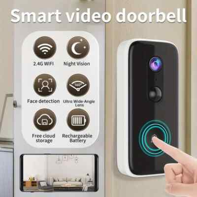 2k HD Smart Video Doorbell   The Ultimate Security Solution for Your Home