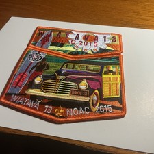 OA Lodge 13 Wiatava I Noac 2015 Patch Set