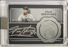 2025 Topps Five Star Felix Hernandez Seattle Mariners Silver Signatures #9/50