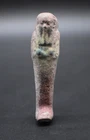 Ancient Egyptian Ptolemaic period faience shabti C. 1st century BC - 50 AD