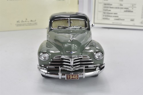 DANBURY MINT 1948 CHEVROLET FLEETLINE AEROSEDAN COT PAPERS ORIGINAL BOX #08085 - Picture 3 of 7