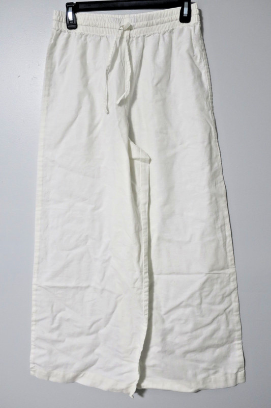 Calzedonia Cobey Beachwear Women's White Wide Leg Pants