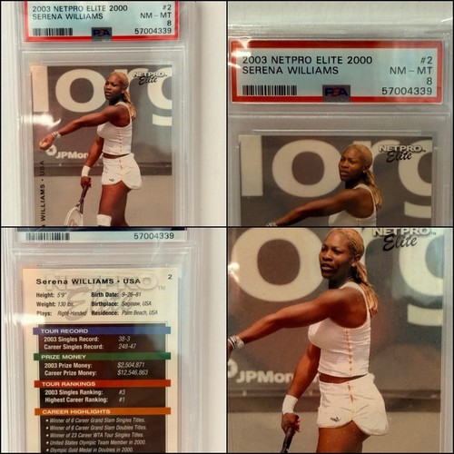 Serena Williams #2 2003 NetPro Elite 2000 card