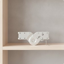 2 St&uuml;ck Klappleitergelenk mit Verriegelung klappbar Scharnier mit Schrauben