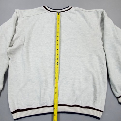 Vintage 90s Wilsons Athletic Graphic Crewneck Retro Ringer Sweatshirt Mens Sz M - Picture 12 of 16