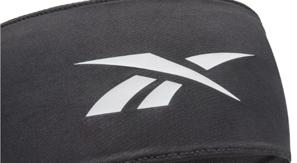 Diadema deportiva Reebok para correr banda para el cabello de tenis negra bandas de yoga RAAC-19001 Foto 3 de 4