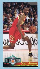 1993-94 Fleer NBA Jam Session Basketball - Stacey Augmon #1 - Atlanta Hawks