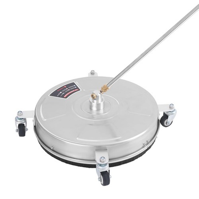 #ad 18 Inch 5000PSI Stainless Steel Pressure Washer Surface Cleaner 4 Wheels $204.99