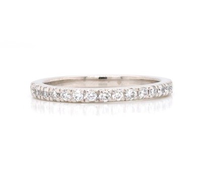 Ehering 0,29 ctw Diamant in Platin