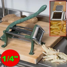 1/4" French Fry Potato Cutter, Slicer, Commercial, Countertop, Heavy Duty