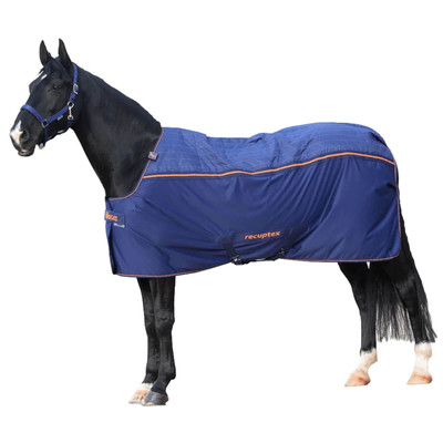Bucas 165 Navy/Orange Therapiedecke Cooler Rug Therapy