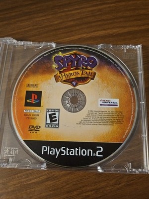 Spyro A Heros Tail - Ps2 - Loose Tested Authentic