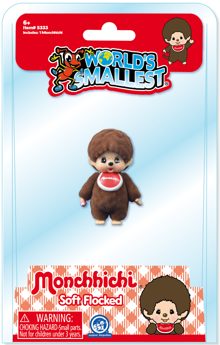 Worlds Smallest MONCHHICHI Baby Monkey Doll Anime Mini 2.25