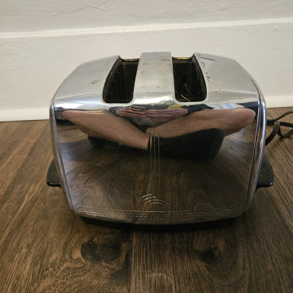 Tostadora automática Sunbeam modelo T-20B 1955 - ¡Funciona muy bien! ENVÍO RÁPIDO Foto 4 de 4