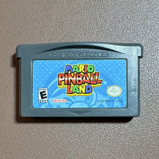 Mario Pinball Land Game Boy Advance Pinball E NTSC-U/C 2004