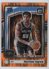 2024 Donruss Optic Rated Rookie Orange Shock Prizm 50/225 Harrison Ingram 1m04