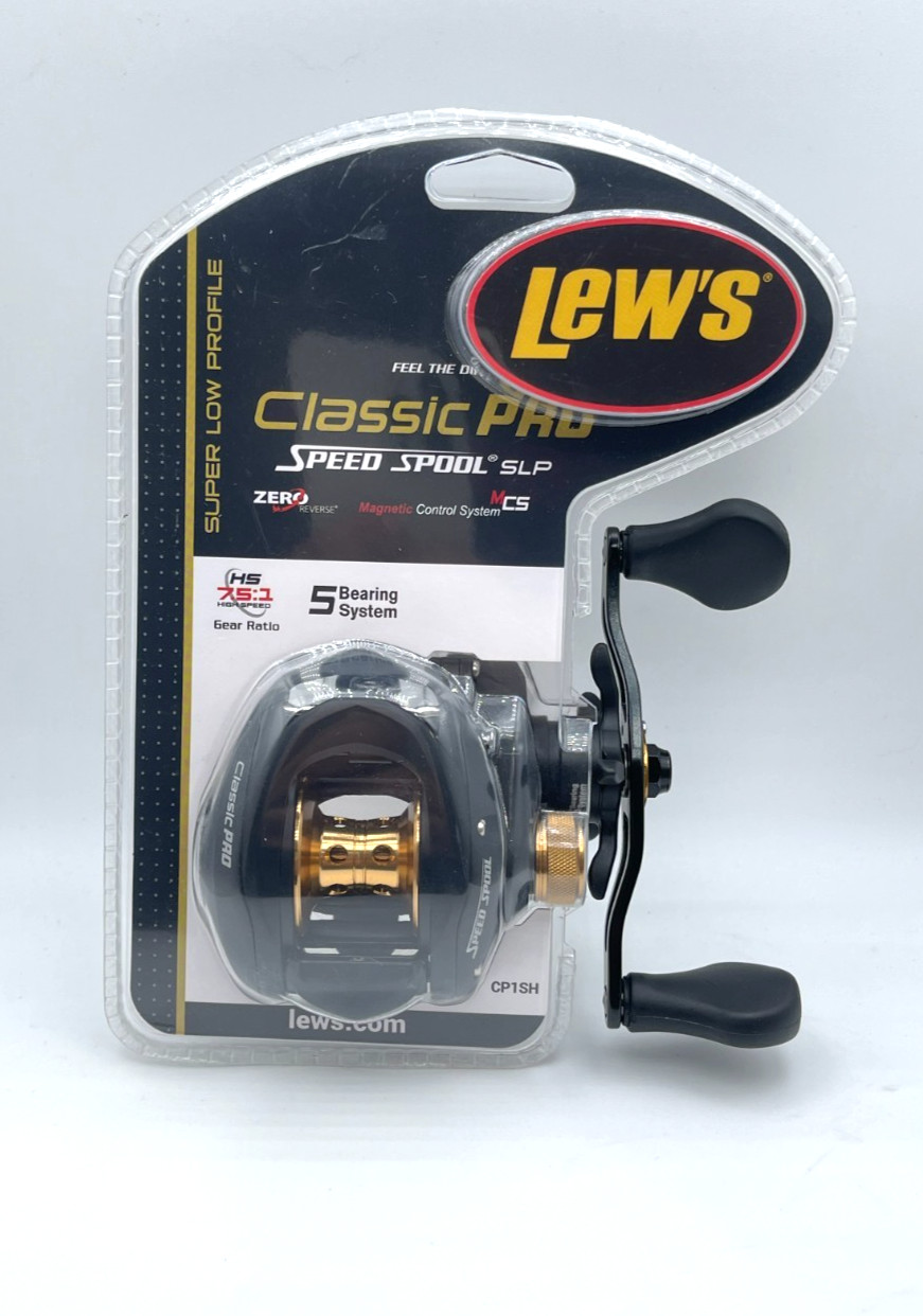 Lew's Classic Pro Speed Spool CP1SH Baitcast Reel 7.5:1 GR 5