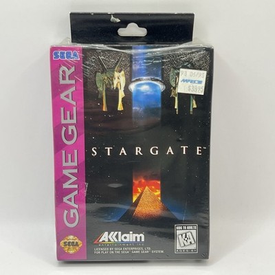   Sega Game Gear Stargate Original versiegelt In Folie Sealed Neu
