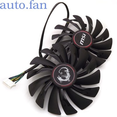 95mm 6 Pin Fan PowerLogic PLD10010S12HH for   GTX 970 980 RX 480 570 580 Card #i