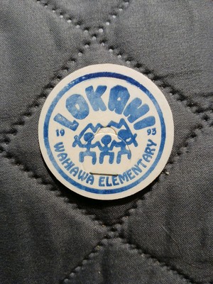 Lokahi Wahiawa Elementary Hawaii Pog Milk Cap Healing New Age 90s Game Piece