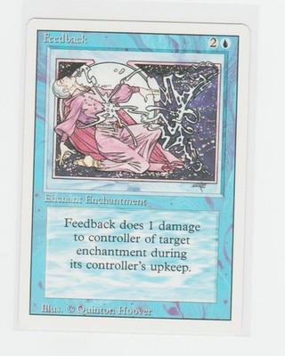 Magic the Gathering ~ MTG ~ 1x Feedback ~  M/NM  ~ REVISED