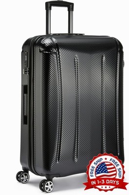 Equipaje facturado rígido de 30'' con cerradura TSA, maleta rígida con ruedas NEW