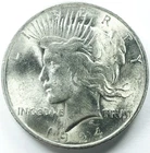 *1924 PHILADELPHIA MINT PEACE DOLLAR* *GEM BU+* NR #P3160