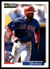 Tom Goodwin 1998 Collector's Choice #517 Rangers MLB READ FREE SHIP AutographDen