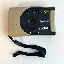 Vivitar PN2011 35mm Point Shoot Film Camera Fixed Focus Panorama Setting