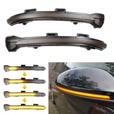 Dynamic LED Turn Signal Light Sequential Side Mirror Marker Indicator Blinker...