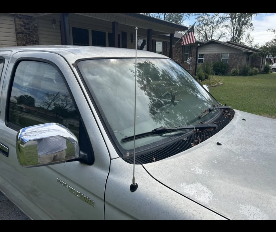 Mástil de antena de acero inoxidable de 21 pulgadas potencia AM/FM para TOYOTA TACOMA 1995-2016 nuevo Foto 3 de 4