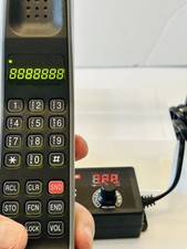 Dynatac MOTOROLA ULTRA CLASSIC A/ 1993/GREEN LED/EUC/TESTED/NEW ANTENNA