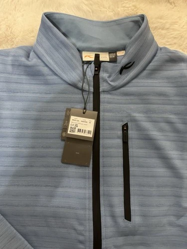 Men’s KJUS Colton Midlayer Shirt Jacket Top 50 Medium M Golf Ski Full Zip image 2