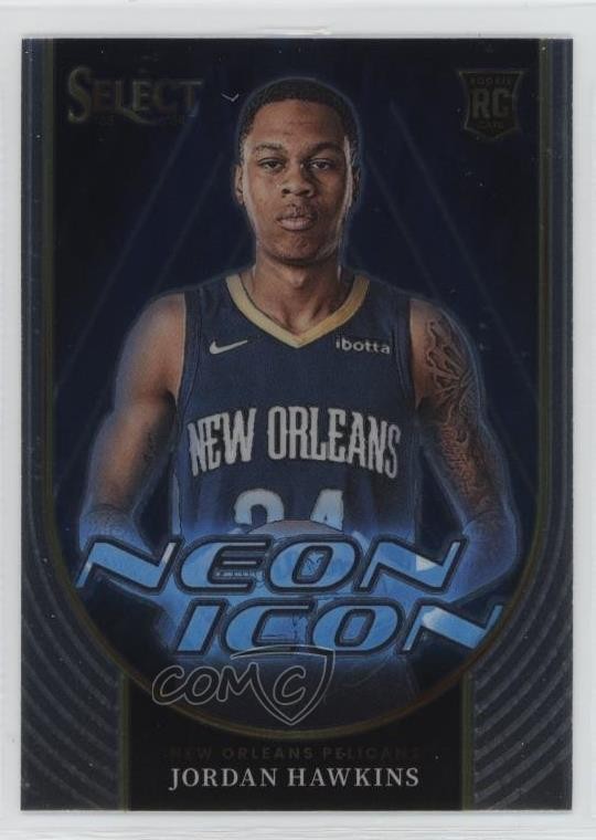 2023-24 Panini Select Neon Icons Jordan Hawkins #25 Rookie RC 1d13