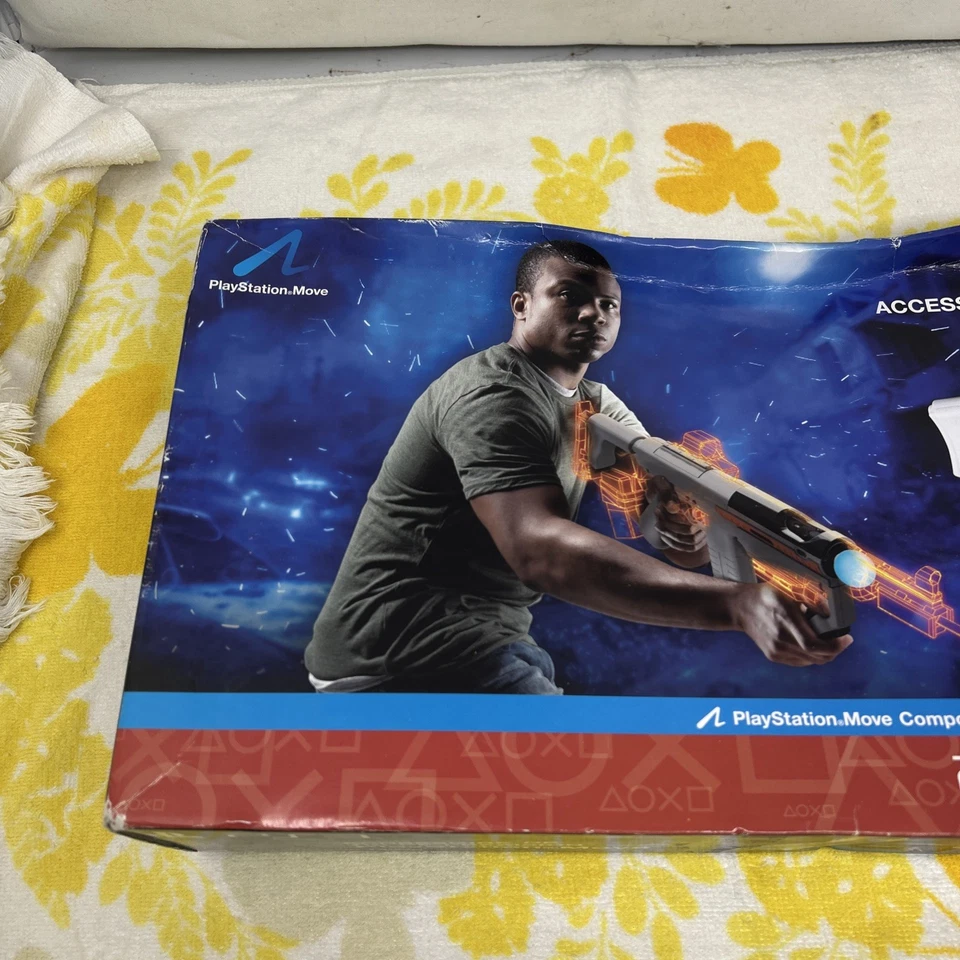 Sony Playstation 3 PS3 Move Sharp Shooter Controller - New Sealed!! Rare Nib - Image 4 of 4
