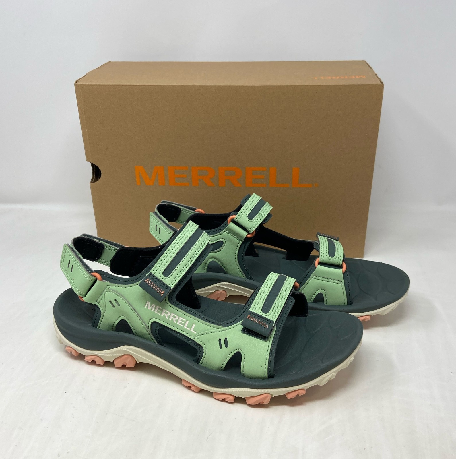 Merrell Huntington Sport Convertible Women’s Sandals - Green Pear, Size 9
