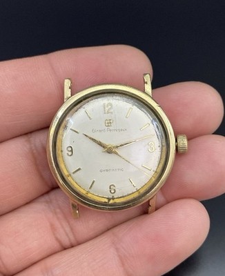 Girard Perregaux Giromatic 10K Yellow Gold Filled 31mm Case Swiss Watch
