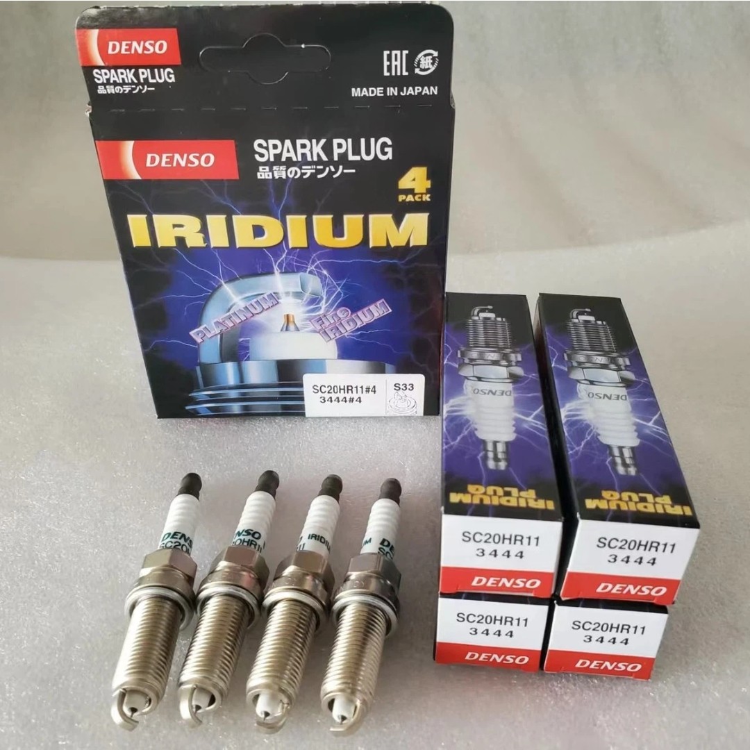 4pcs 90919-01253 SC20HR11 3444 Spark Plugs Fit For Toyota Lexus Jaguar Nissan