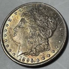 1896 P Philadelphia Morgan Silver Dollar $1 90%