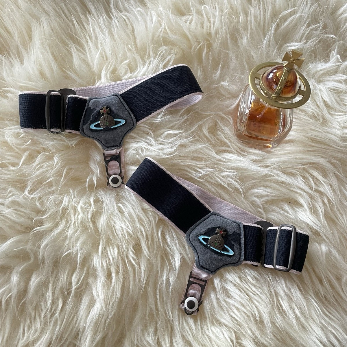 Vivienne Westwood Rare Garter Belt Vintage Orb Punk Accessory from