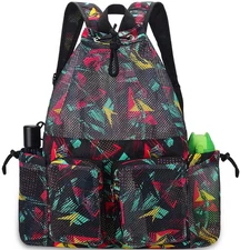 Mesh Swim Bags for Swimmers - Drawstring Backpack for Women Men Swim Team Gea...