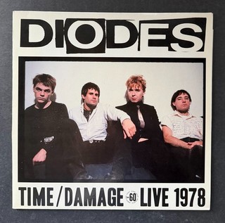1978 The Diodes Time/Damage Live Album LP Record Music Band Punk Canadian