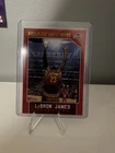 2015-16 Panini NBA Hoops LeBron James Red Back #14 /299