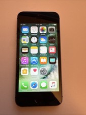 Apple iPhone 5s 16 GB Space Gray (Unlocked) iOS 10.3.3 Very Good Condition A1533