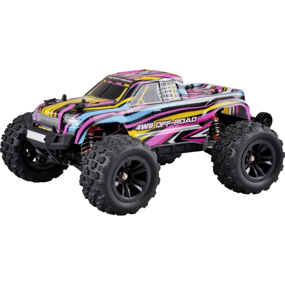 Amewi Hyper GO Pro Blu, Rosso Brushless 1:16 Automodello Elettrica Monstertruck