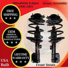 Monroe Oem Front Struts Assembly 2000-2005 Mitsubishi Eclipse Lifetime Warranty