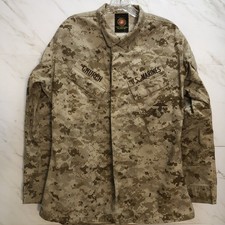 USMC - DESERT  MARPAT - MCCUU~ Blouse Top Shirt SMALL REGULAR Kandor Utility