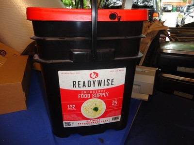ReadyWise Company Emergency food Bucket Ultimate Preparedness Pack  132 Serving