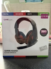 Image of Gaming Headset Red/black